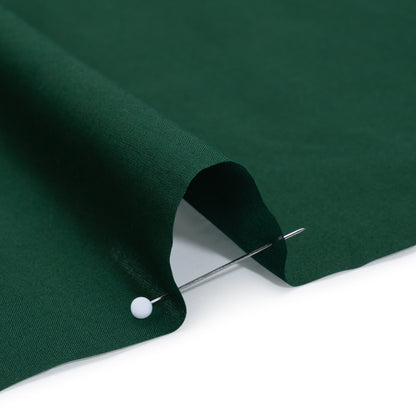 Cotton Voile Lining - Dark Green - Famous Australian Designer Deadstock
