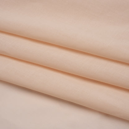 Cotton Voile Lining - Pale Peach - Famous Australian Designer Deadstock