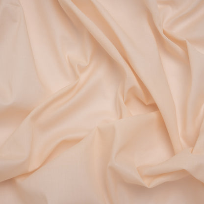 Cotton Voile Lining - Pale Peach - Famous Australian Designer Deadstock