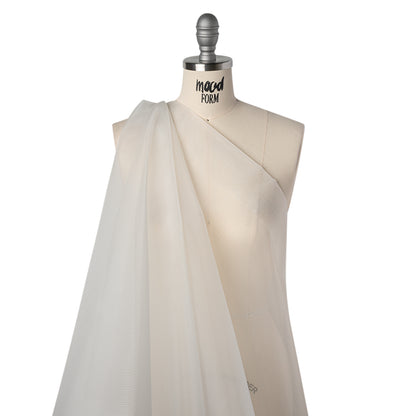 Polyester Crinoline - White - Famous Australian Designer Deadstock