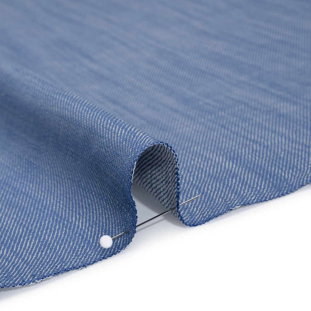 Lightweight Cotton Denim - Sky Blue - Famous Australian Designer Deadstock