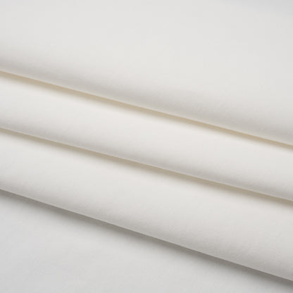 Stretch Viscose and Polyamide Ponte Knit - Off White - Famous Australian Designer Deadstock