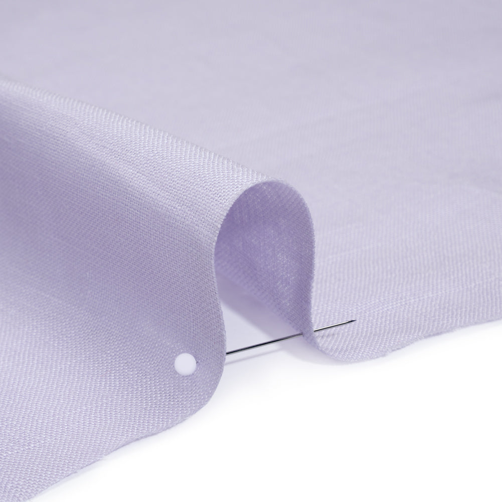 Lightweight Linen Woven - Light Lilac - Famous Australian Famous Australian Designer Deadstock