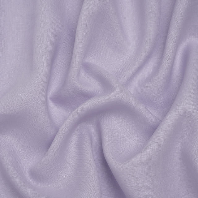 Lightweight Linen Woven - Light Lilac - Famous Australian Famous Australian Designer Deadstock