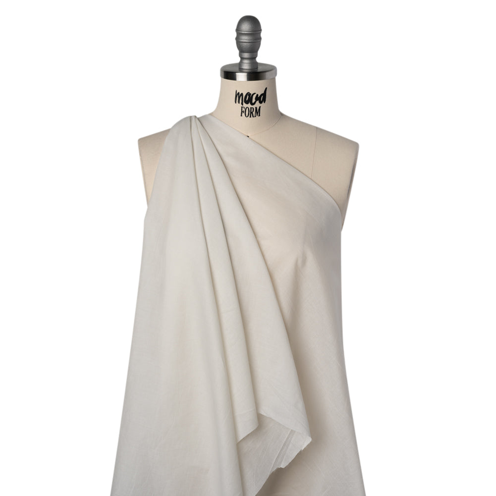 Cotton Voile Lining - Off White - Famous Australian Designer Deadstock