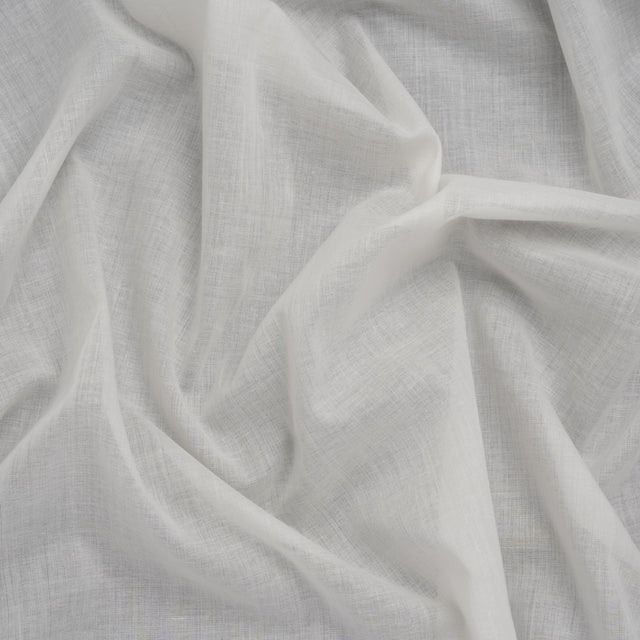 Cotton Voile Lining - Off White - Famous Australian Designer Deadstock