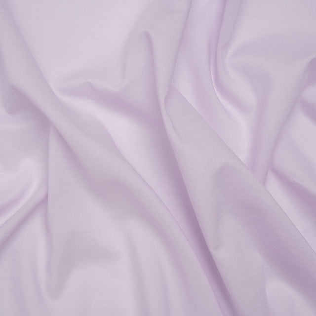 Cotton Voile Lining - Light Lilac - Famous Australian Designer Deadstock