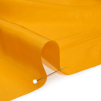 China Silk/Habotai - Sunflower Yellow- Famous Australian Designer Deadstock