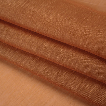 Linen and Silk Organza - Sienna - Famous Australian Designer Deadstock