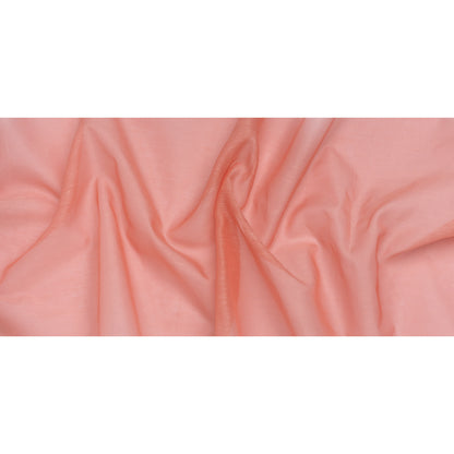 Linen and Silk Organza - Rose Pink - Famous Australian Designer Deadstock