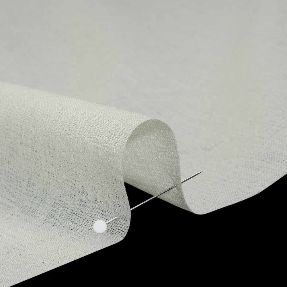 Crisp Polyester Gauze - Lemon Juice - Famous Australian Famous Australian Designer Deadstock