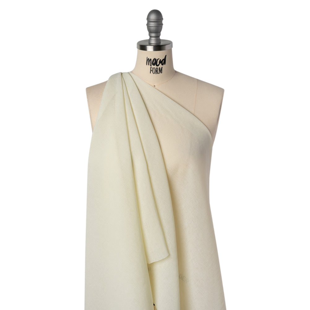 Crisp Polyester Gauze - Lemon Juice - Famous Australian Famous Australian Designer Deadstock