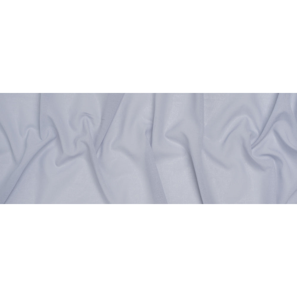 Crisp Polyester Gauze - Dusty Light Blue - Famous Australian Famous Australian Designer Deadstock