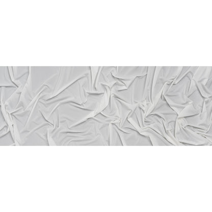 Stretch Polyester Jersey - Coconut Milk - Famous Australian Designer Deadstock