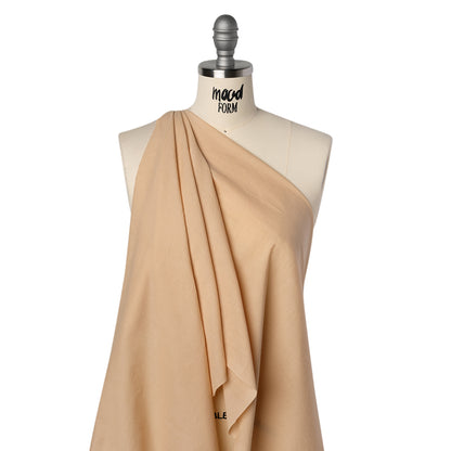Cotton Voile Lining - Warm Nude - Famous Australian Designer Deadstock