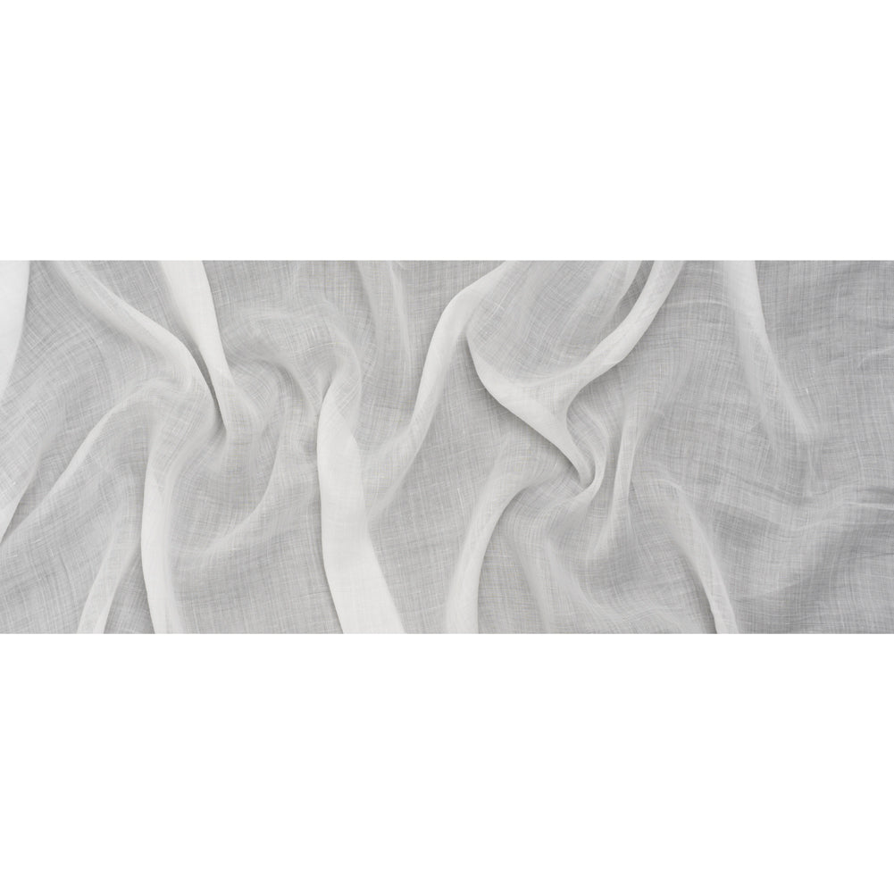 Lightweight Ramie Woven - Ivory - Famous Australian Designer Deadstock
