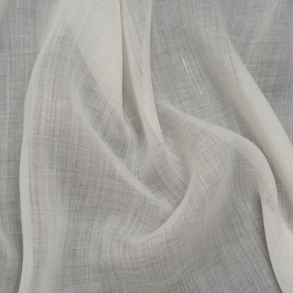 Lightweight Ramie Woven - Cream - Famous Australian Designer Deadstock