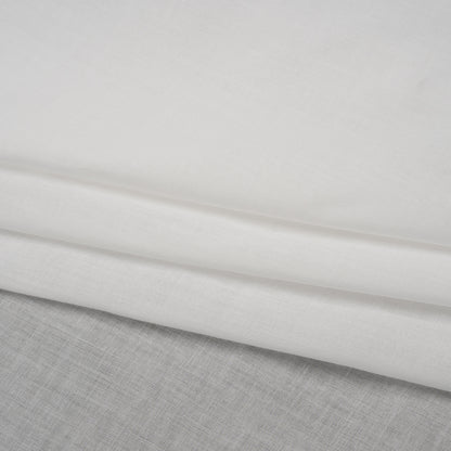 Cotton Voile Lining - Swan White - Famous Australian Designer Deadstock