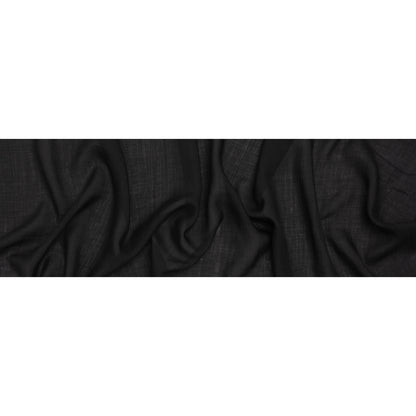 Textured Cotton Lawn - Black