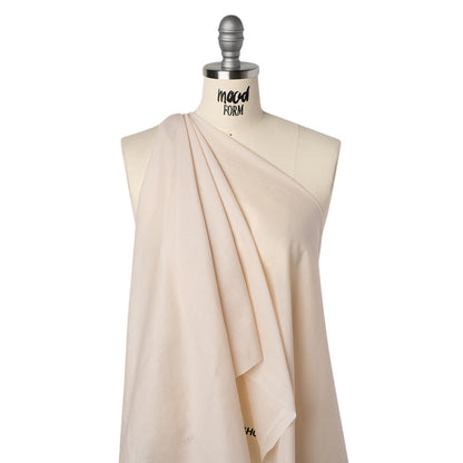 Cotton Voile Lining - Vanilla Cream - Famous Australian Designer Deadstock