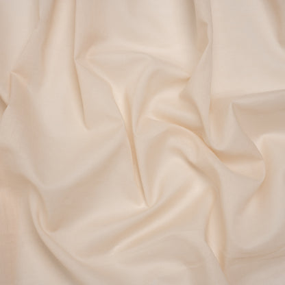 Cotton Voile Lining - Vanilla Cream - Famous Australian Designer Deadstock