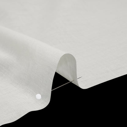 Cotton Voile Lining - Light Cream - Famous Australian Designer Deadstock