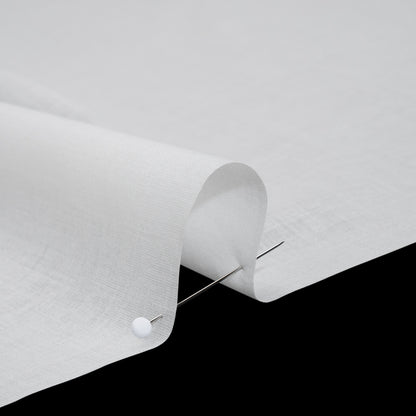Cotton Voile Lining - Blanc de Blanc - Famous Australian Designer Deadstock