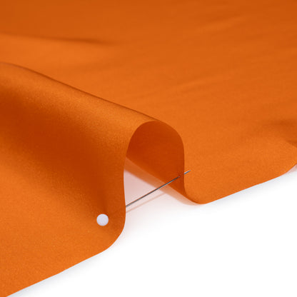 China Silk/Habotai - Orange - Famous Australian Designer Deadstock