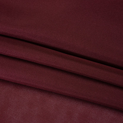 China Silk/Habotai - Wine Red - Famous Australian Designer Deadstock