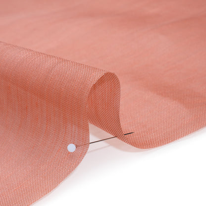 Linen and Silk Scrim - Dusty Rose - Famous Australian Designer Deadstock