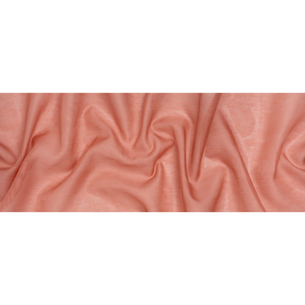 Linen and Silk Scrim - Dusty Rose - Famous Australian Designer Deadstock