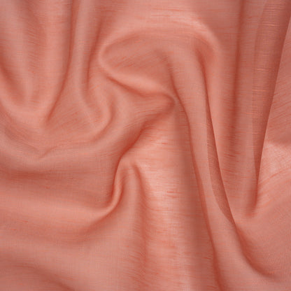 Linen and Silk Scrim - Dusty Rose - Famous Australian Designer Deadstock