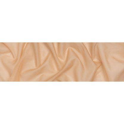Linen and Silk Scrim - Light Peach - Famous Australian Designer Deadstock