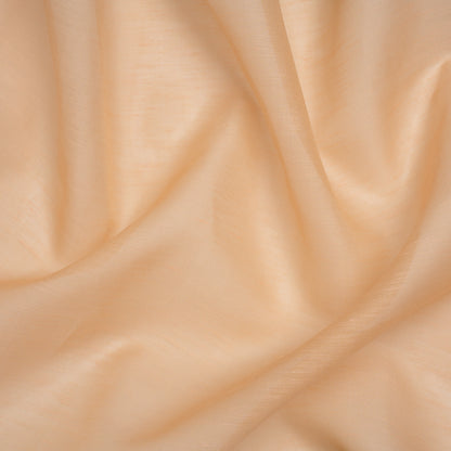 Linen and Silk Scrim - Light Peach - Famous Australian Designer Deadstock