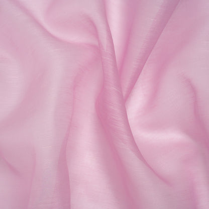 Linen and Silk Scrim - Orchid Pink - Famous Australian Designer Deadstock