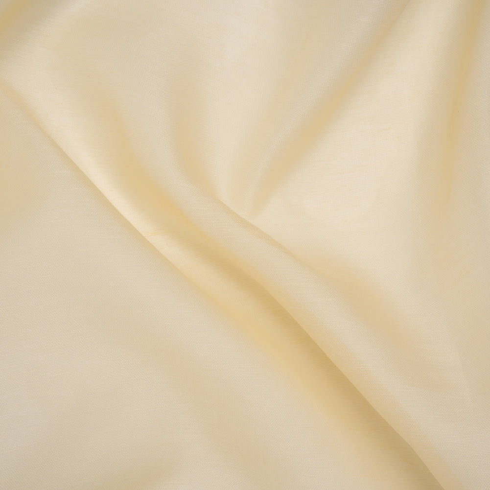 Linen and Silk Scrim - Ecru - Famous Australian Designer Deadstock
