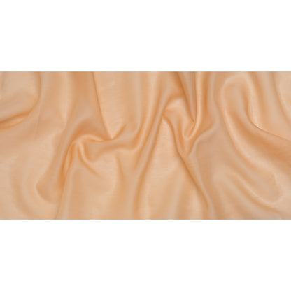 Linen and Silk Scrim - Peachy Nude - Famous Australian Designer Deadstock