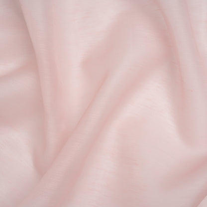 Linen and Silk Scrim - Blush Pink - Famous Australian Designer Deadstock