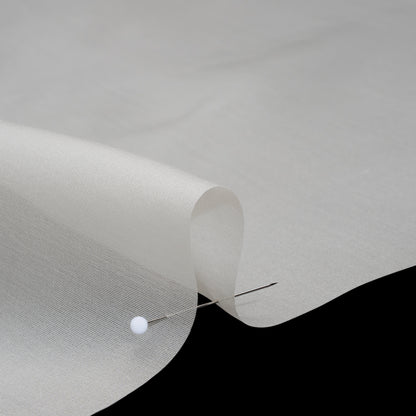 Heavy Silk Organza - Off White - Famous Australian Designer Deadstock Detail