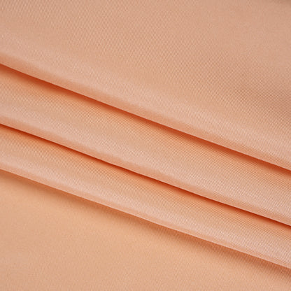 Silk Twill - Peach Pink - Famous Australian Designer Deadstock