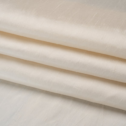 Raw Silk Woven - Tapioca - Famous Australian Designer Deadstock