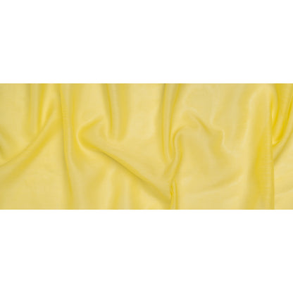 Linen and Silk Scrim - Bright Lemon - Famous Australian Designer Deadstock