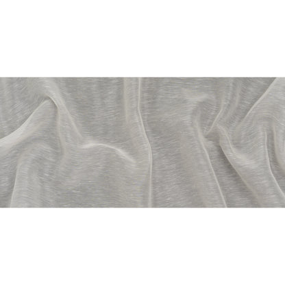 Linen and Silk Scrim - Ivory - Famous Australian Designer Deadstock
