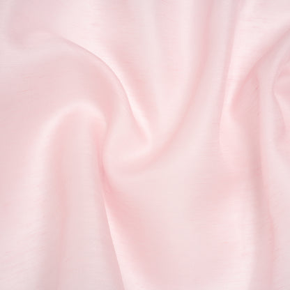 Linen and Silk Scrim - Pale Pink - Famous Australian Designer Deadstock