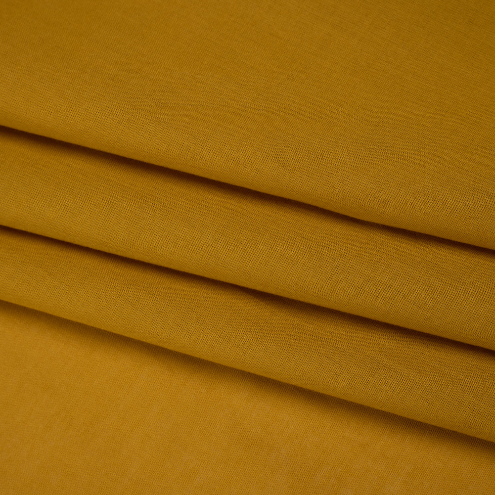 Cotton Voile Lining - Golden Mustard - Famous Australian Designer Deadstock