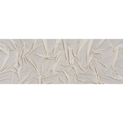 Stretch Polyester Jersey - Bleached Sand - Famous Australian Designer Deadstock
