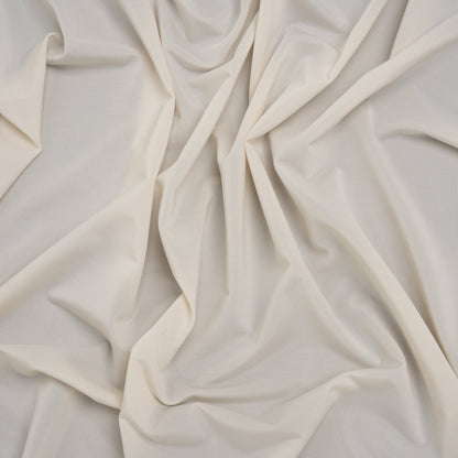 Stretch Polyester Jersey - Bleached Sand - Famous Australian Designer Deadstock