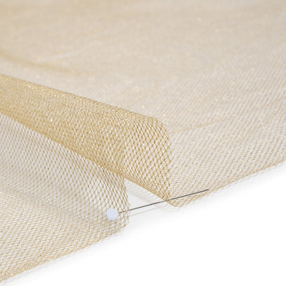 Metallic Tulle - Gold - Famous Australian Designer Deadstock Detail
