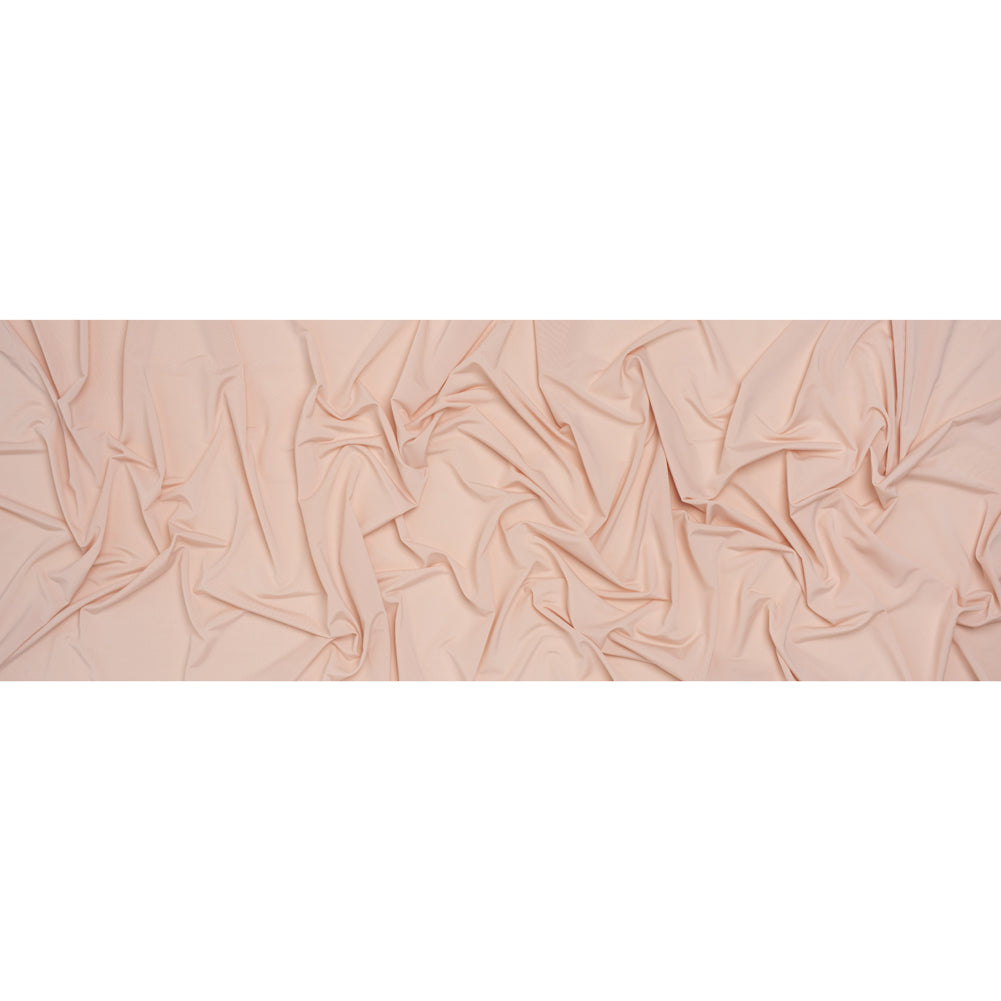Stretch Polyester Jersey - Cloud Pink - Famous Australian Designer Deadstock