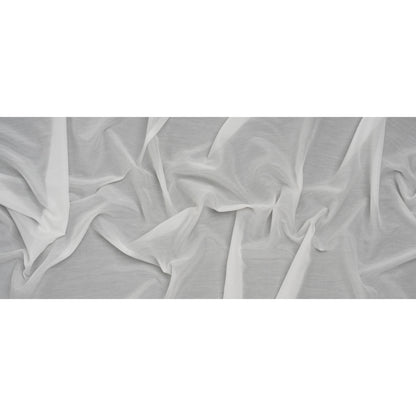 Silk and Cotton Voile - Ivory - Famous Australian Designer Deadstock